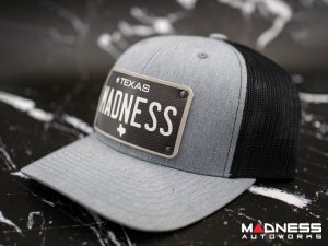 Cap - Trucker Style - w/ Texas Black Plate + MADNESS 